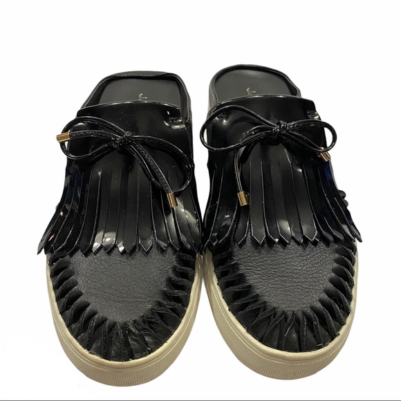 J Slides Amora Patent Leather Mules - Picture 2 of 5